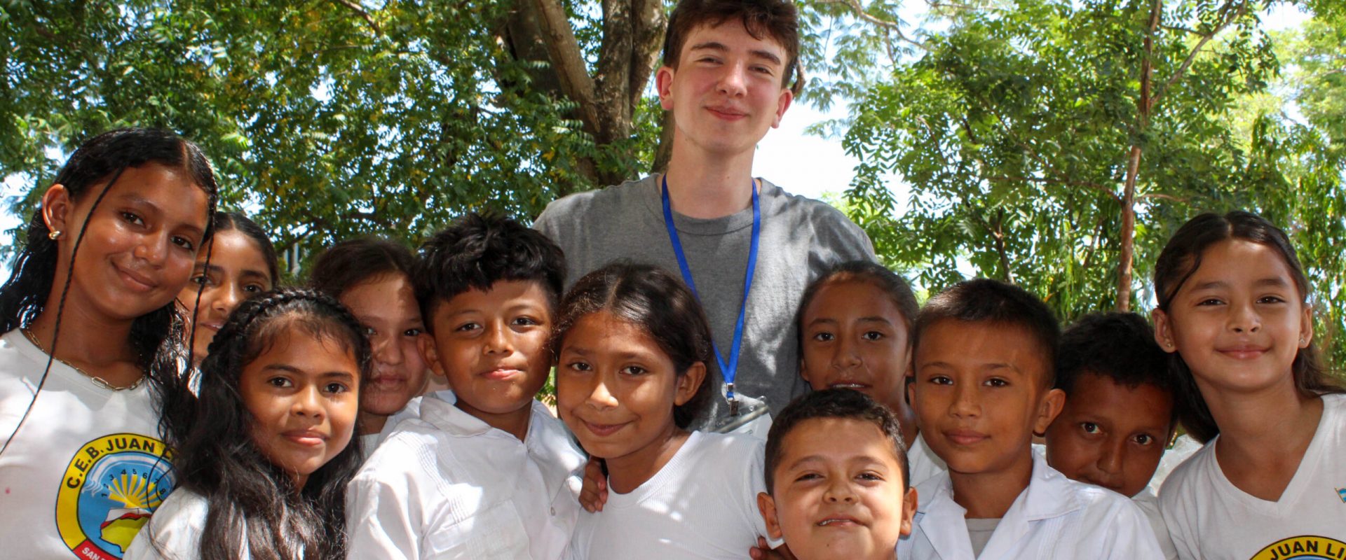 Bruno in San Rafael Honduras on a service learning trip in July 2025