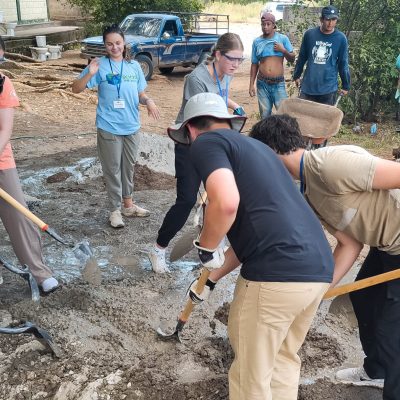 Jacqueline Fanning on a School the World Service Trip as a chaperone