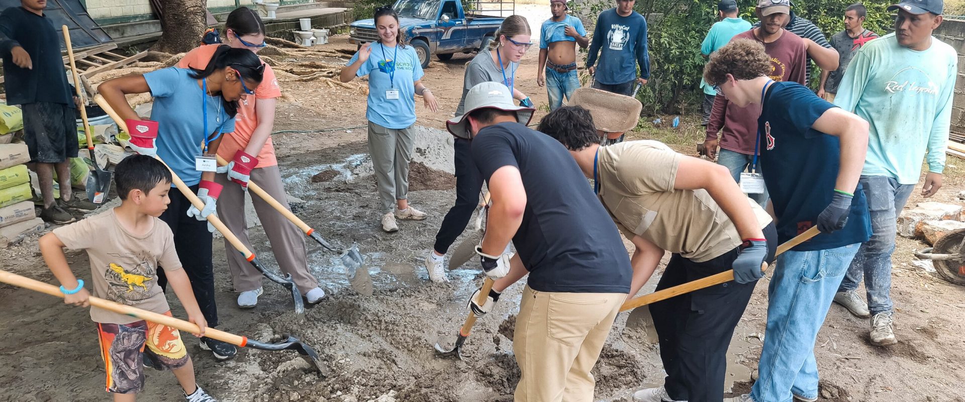 Jacqueline Fanning on a School the World Service Trip as a chaperone