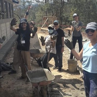 Angelica Saggers - Cement Mixing in Tululché I, Guatemala