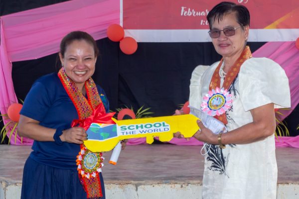 F Lagan High School Key Turnover Ceremony