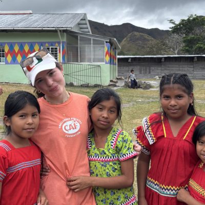 Gabby Arrons in Panama on a School the World Service Learning Trip
