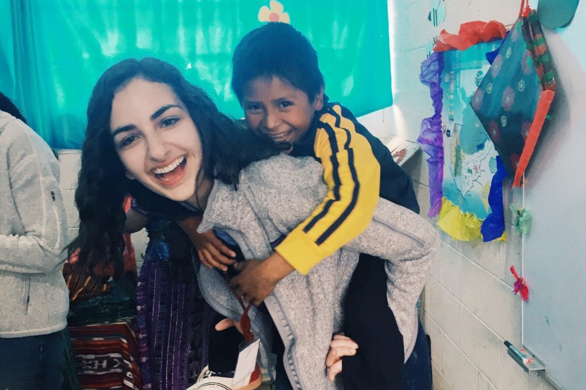 Gabriela Baghdady Gabriela Baghdady in Guatemala during a School the World Service Learning Program.