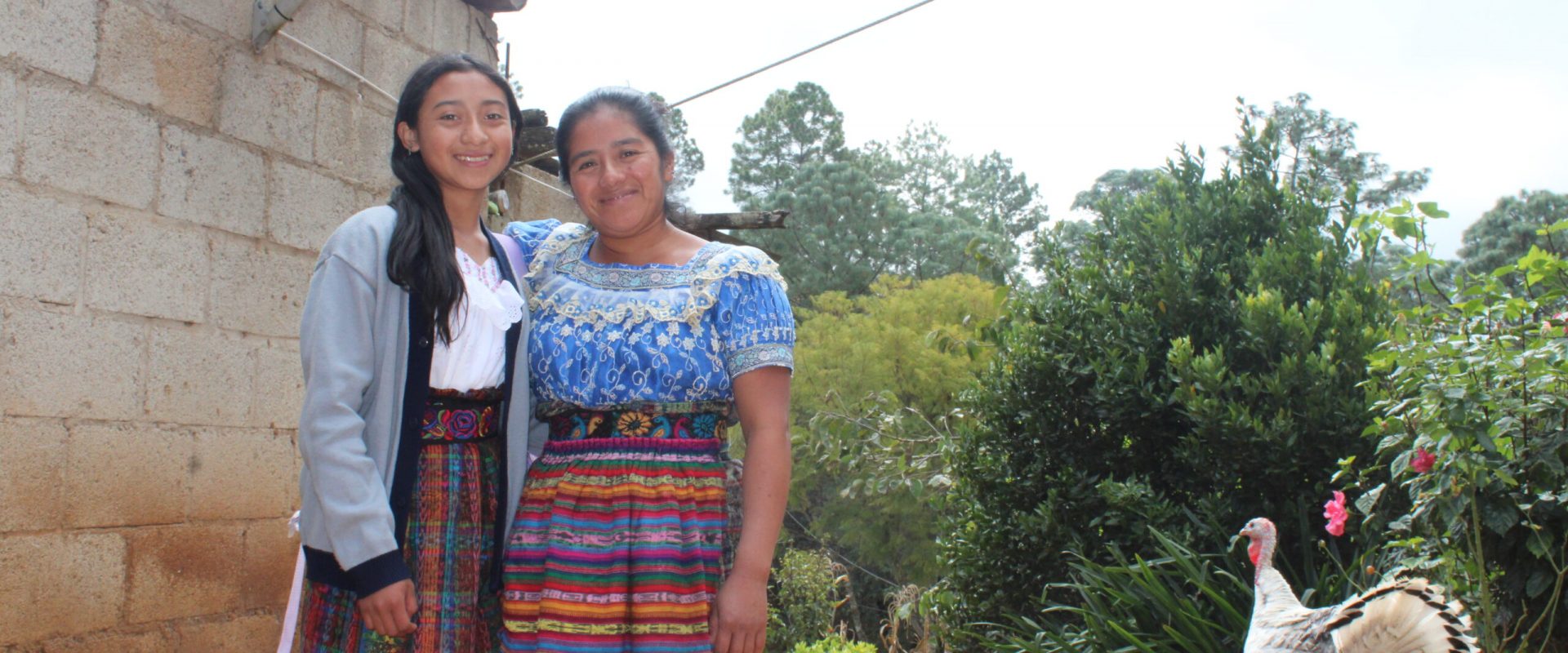 Sandra Julia and her mother