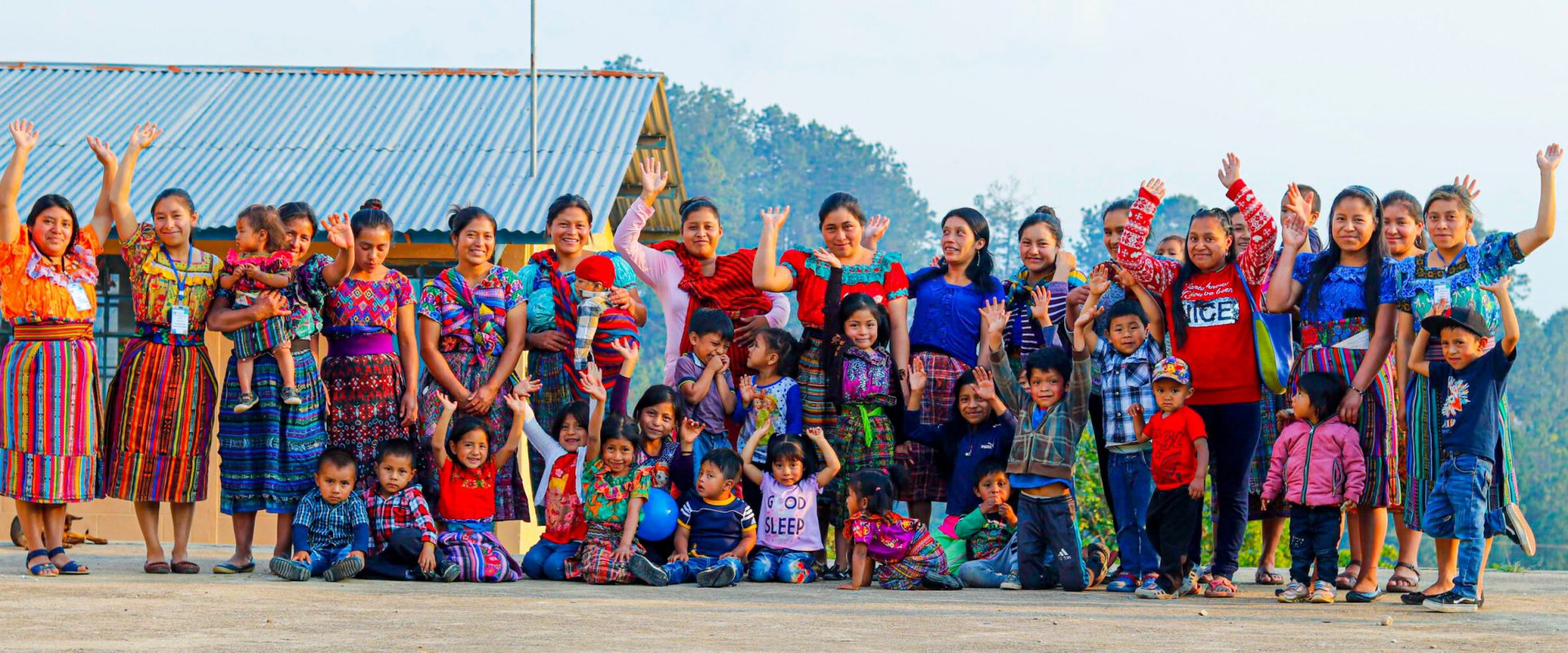 Tijoneles in rural Guatemala teaching mothers and their children.