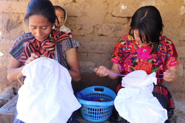 Yenifer Sewing with Her Mother #1