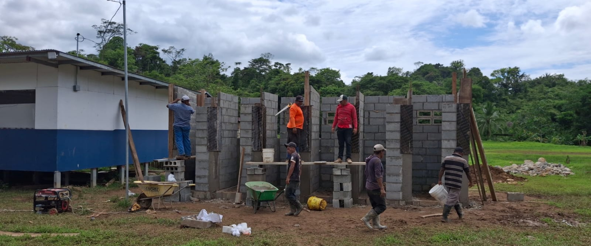 panama fathers construction